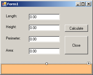 A control with a new background color