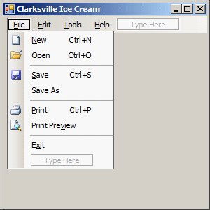 Clarksville Ice Cream
