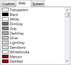 BackColor
