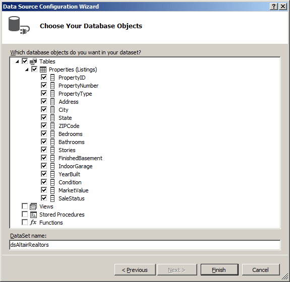 Data Source Configuration Wizard