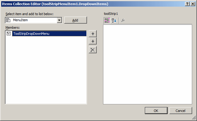 Items Collection Editor