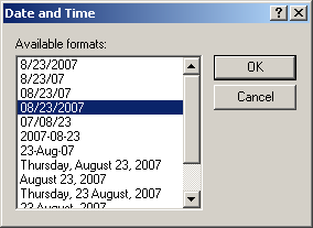 The Commands tab of the Customize dialog box of Microsoft Access