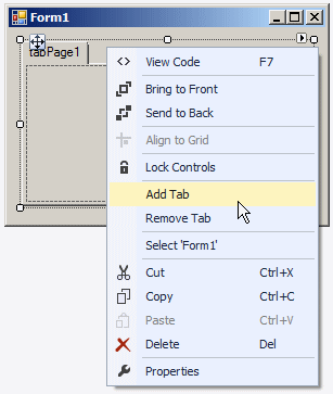 Tab Control