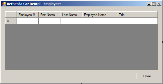 Bethesda Car Rental - Employees