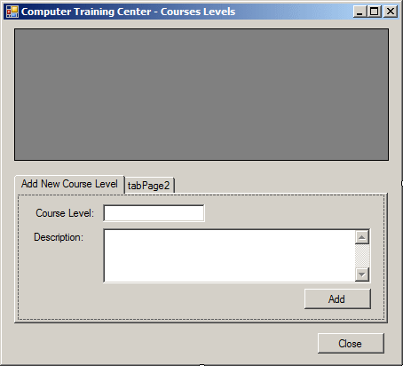 Computer Training Center - Courses Levels
