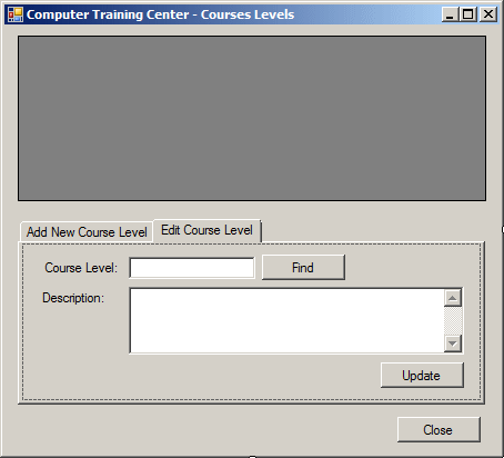Computer Training Center - Courses Levels