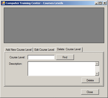 Computer Training Center - Courses Levels