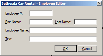 Bethesda Car Rental - New Employee