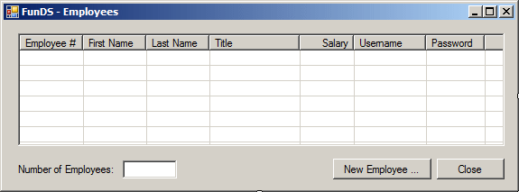 FunDS: Employees