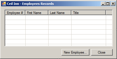 Ceil Inn - Employees Records