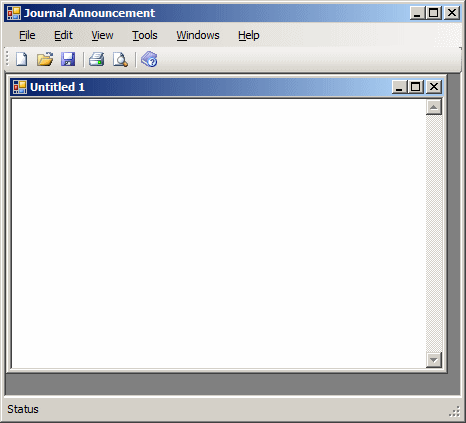 Multiple Document Interface