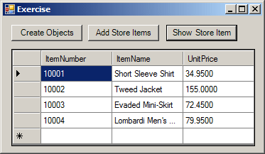 Using a Sequence