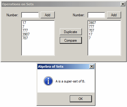 Sets