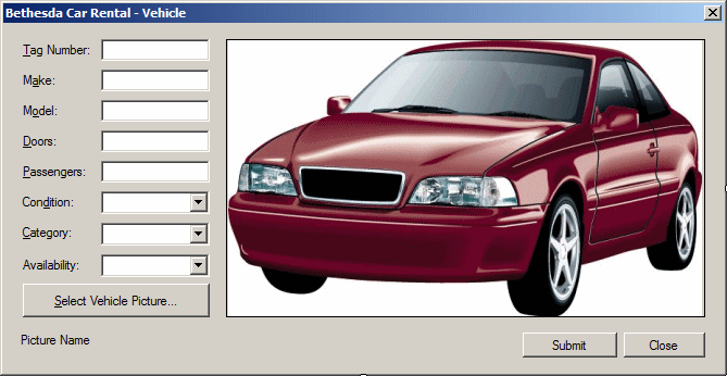 Bethesda Car Rental - New Vehicle