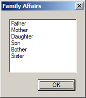 List Box