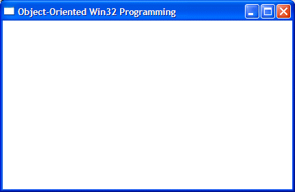 Object-Oriented Win32 Programming