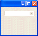 A Drop Down Combo Box