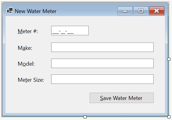 Stellar Water Point - New Water Meter