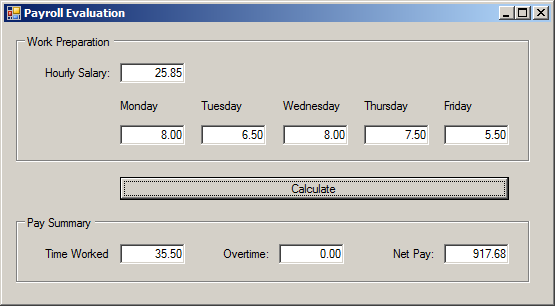 Finding Out Whether a Value is Greater Than Another Value