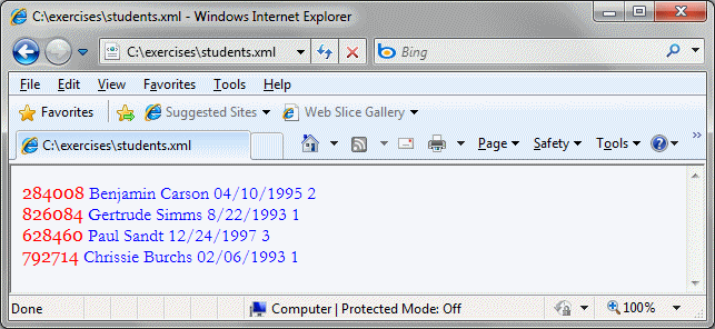 XML File Preview